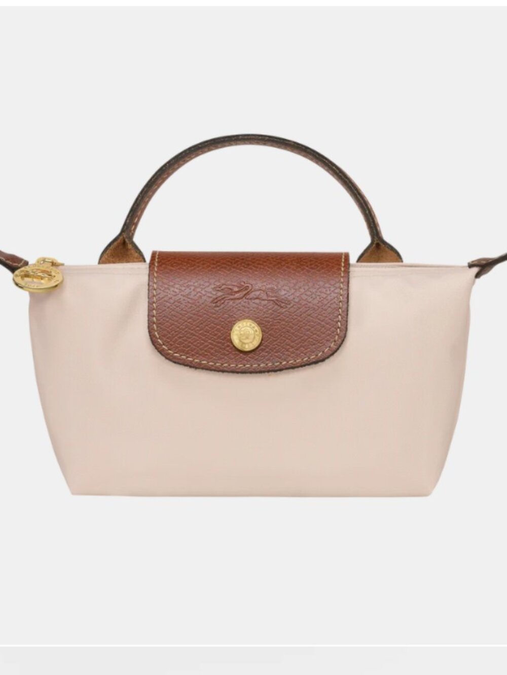 NWT Longchamp Le Pliage Original Pouch with handle - Picture 3 of 9